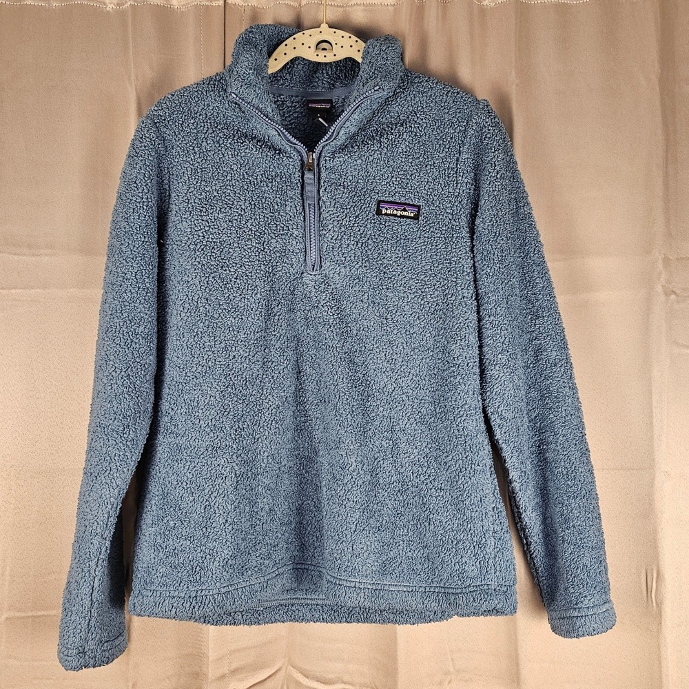Patagonia Womens Blue Los Gatos 1/4 Zip Pullover‎ Small